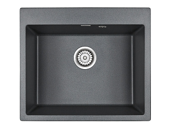 Кухонная мойка Paulmark KANTE 60 PM106052-DG 60х52 цвет графит